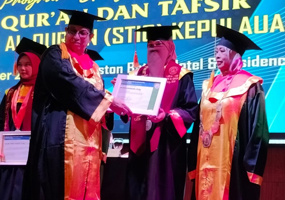 Wisuda ke-8 STIQ Kepri, Prof Said Aqil: Kedepan Kita Tambah Program Studi untuk Jadi Institut