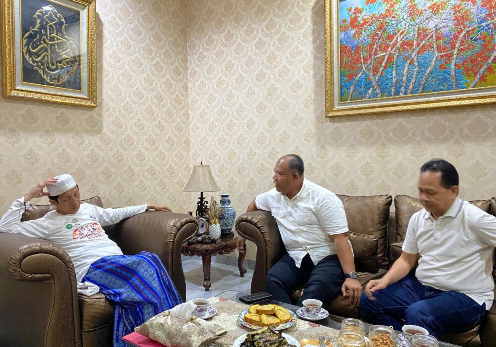 Direktur Qur’an Center Kepri Mahadi Rahman Temui Menag Nasarudin Umar yang Baru Dilantik
