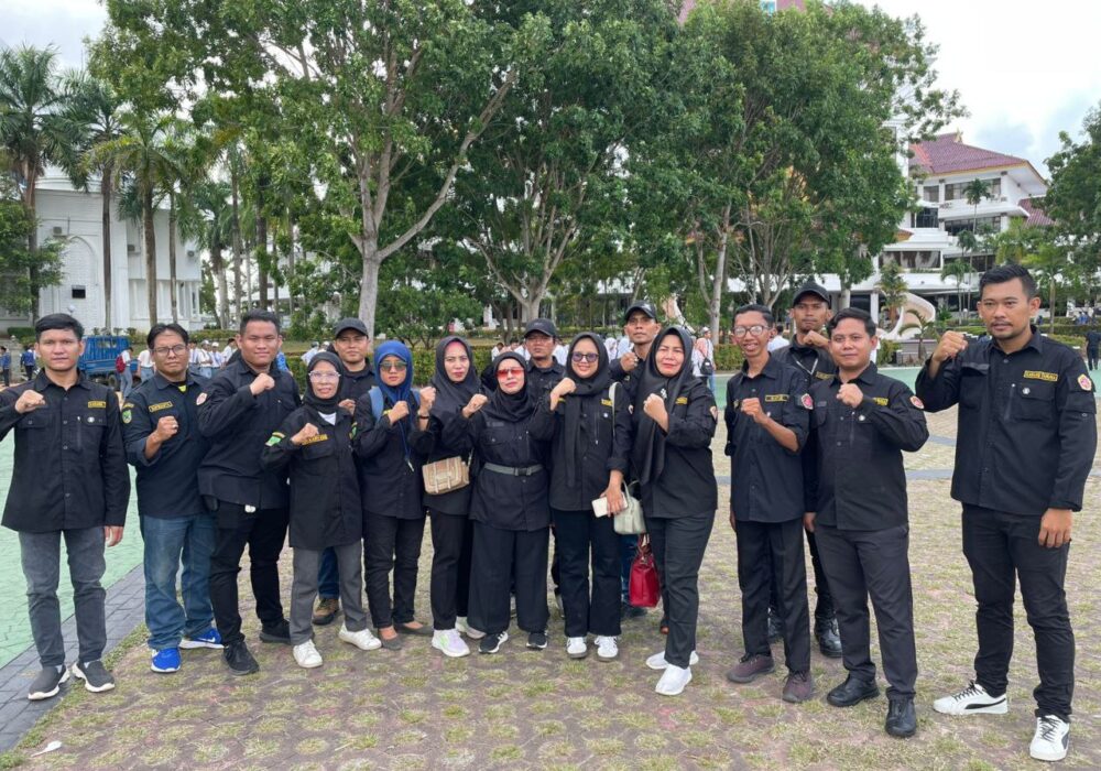 Ikut Upacara di Engku Putri, Karang Taruna Meriahkan Hari Sumpah Pemuda