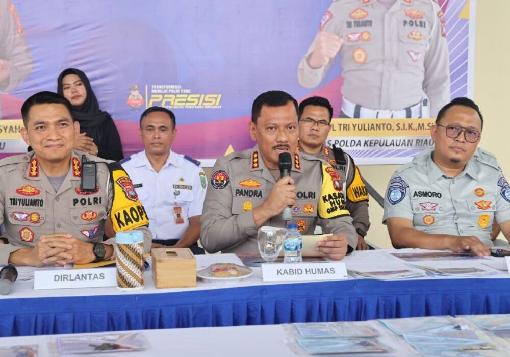 28 Unit Truk Overload Terjaring Razia Zebra Seligi 2024 di Batam