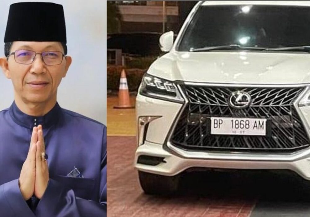 Kena Tilang, Calon Wali Kota Batam Amsakar Achmad Beberkan Alasan Plat Mobil Palsu