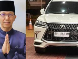 Kena Tilang, Calon Wali Kota Batam Amsakar Achmad Beberkan Alasan Plat Mobil Palsu