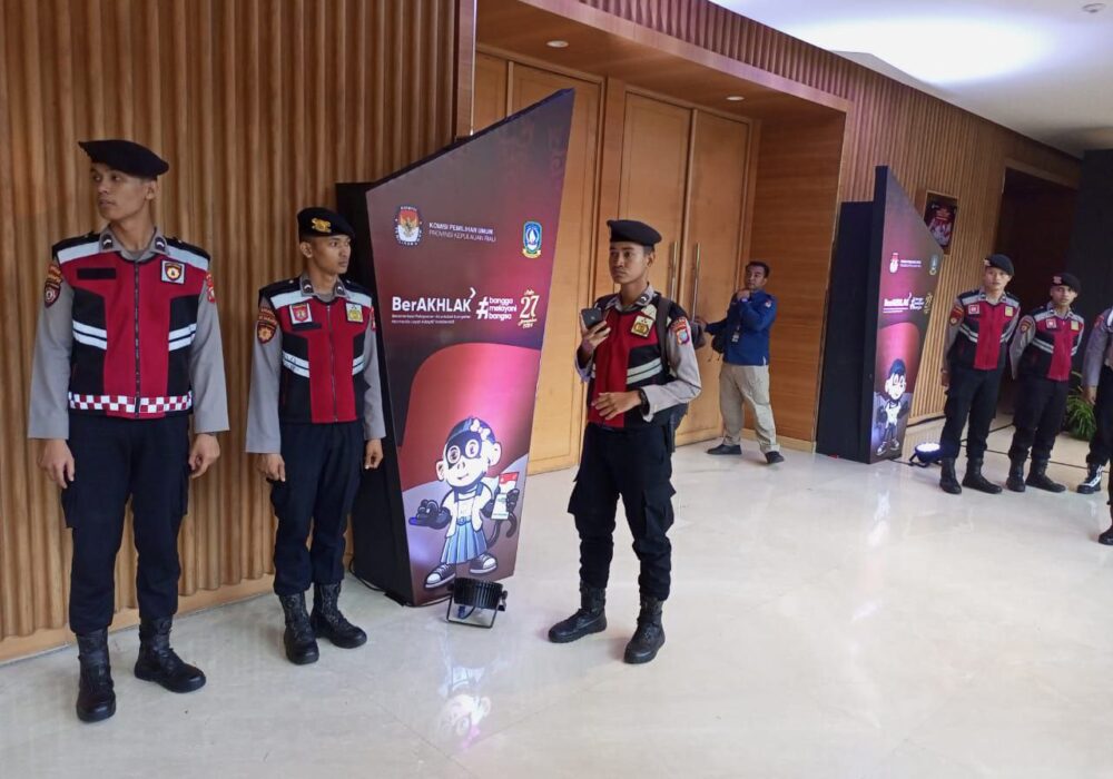 Aparat Kepolisian Jaga Ketat Debat Paslon Pilkada Kepri