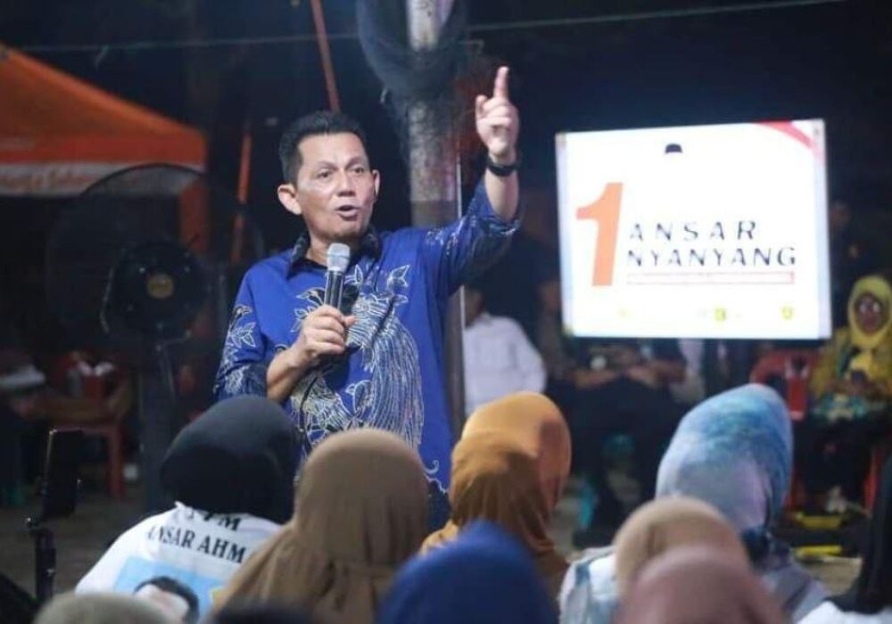 Ansar Ahmad Sapa Warga Pulau Penyengat dengan Pantun, Warga Siap Dukung Dua Periode