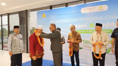 Bandara Hang Nadim Hadirkan Penerbangan Charter Umrah Batam-Jeddah