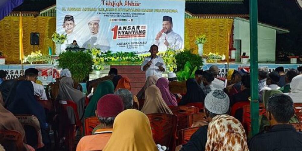 Kampanye di Sedanau Natuna, Ansar Ahmad Yakin Dapat Lanjutkan Visi Kepri Maju