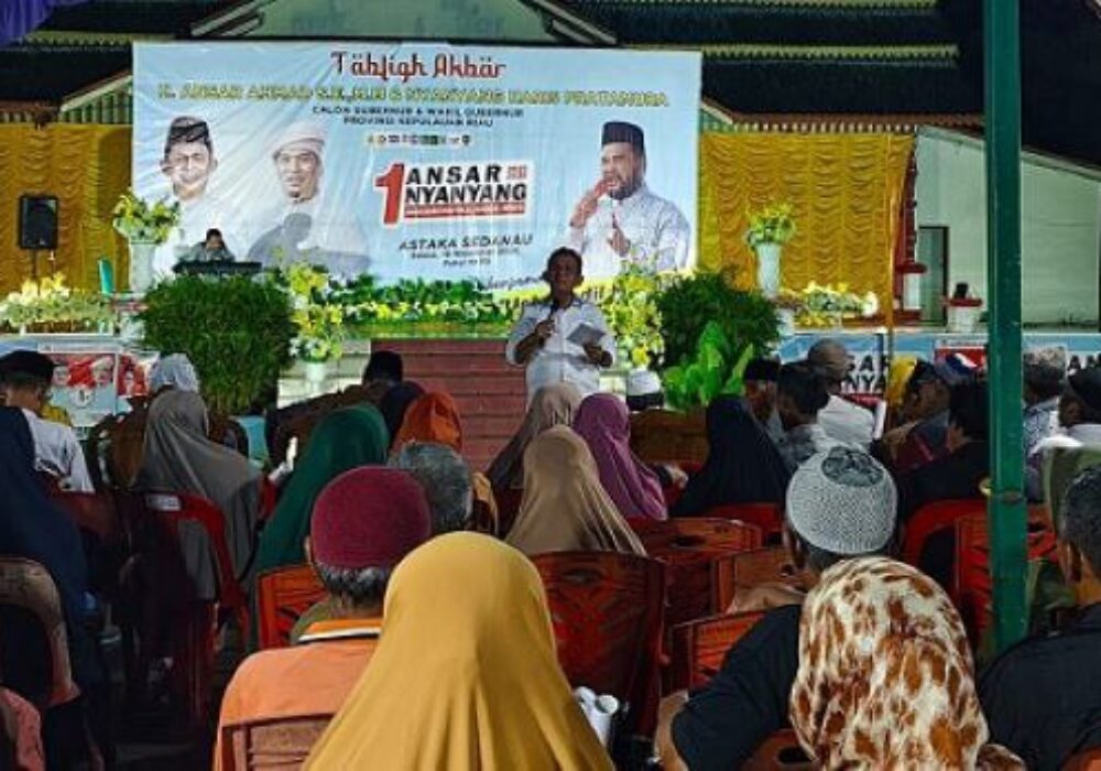 Kampanye di Sedanau Natuna, Ansar Ahmad Yakin Dapat Lanjutkan Visi Kepri Maju