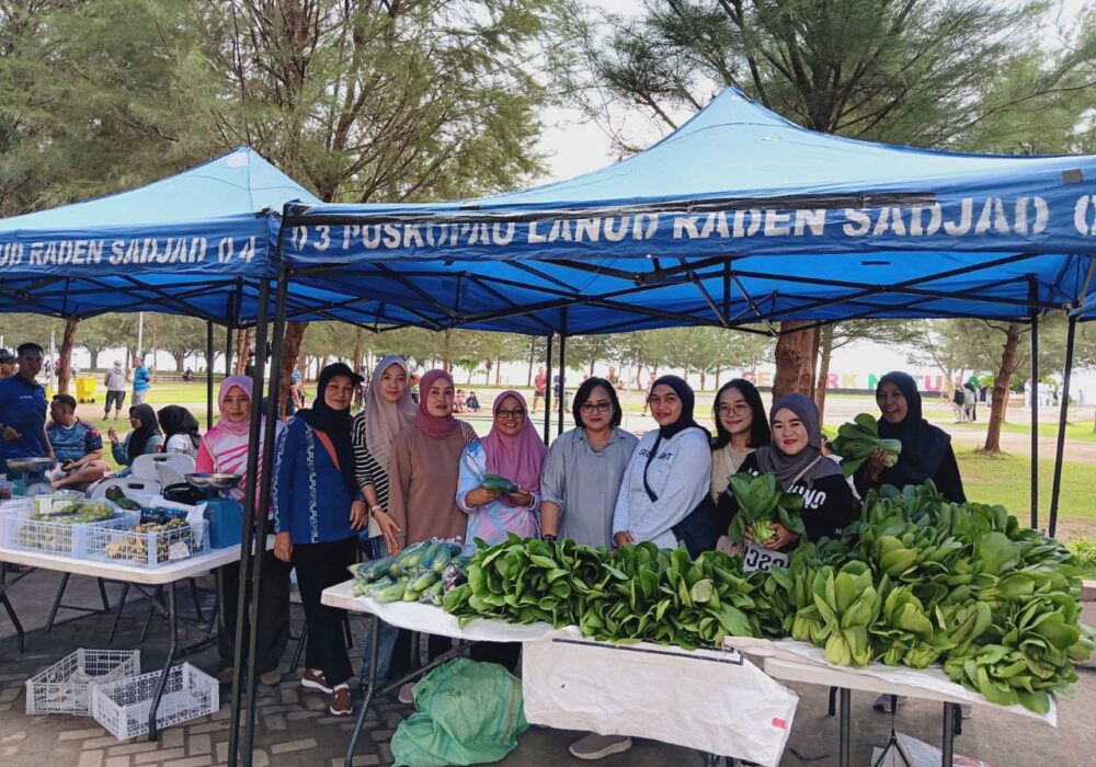 Pasar Minggu Ria Lanud Raden Sadjad Natuna: Dukung Produk Lokal dan Ketahanan Pangan Masyarakat