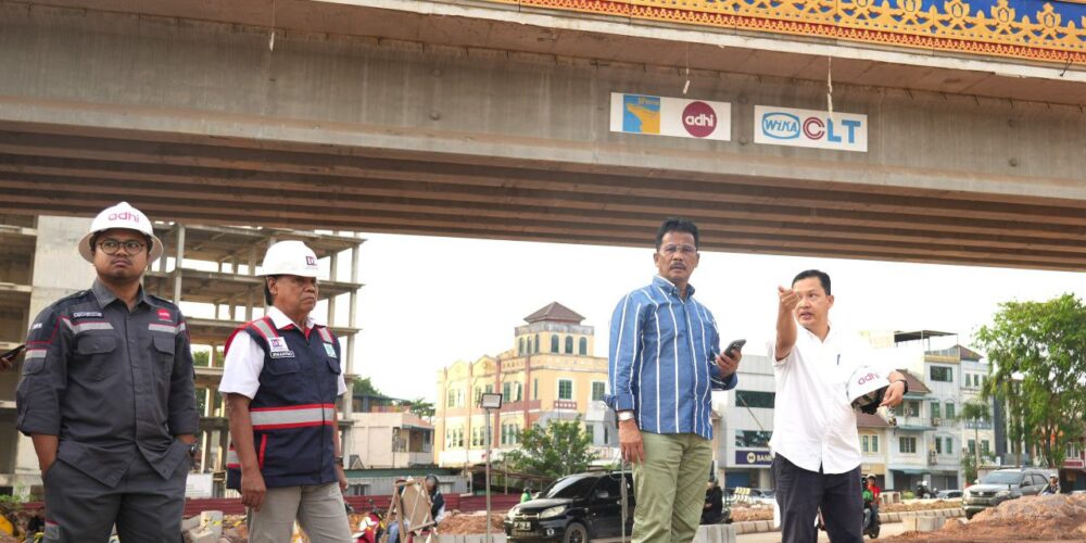 Kepala BP Batam Tinjau Proyek Flyover Laksamana Ladi, Target Selesai Akhir Tahun 2024