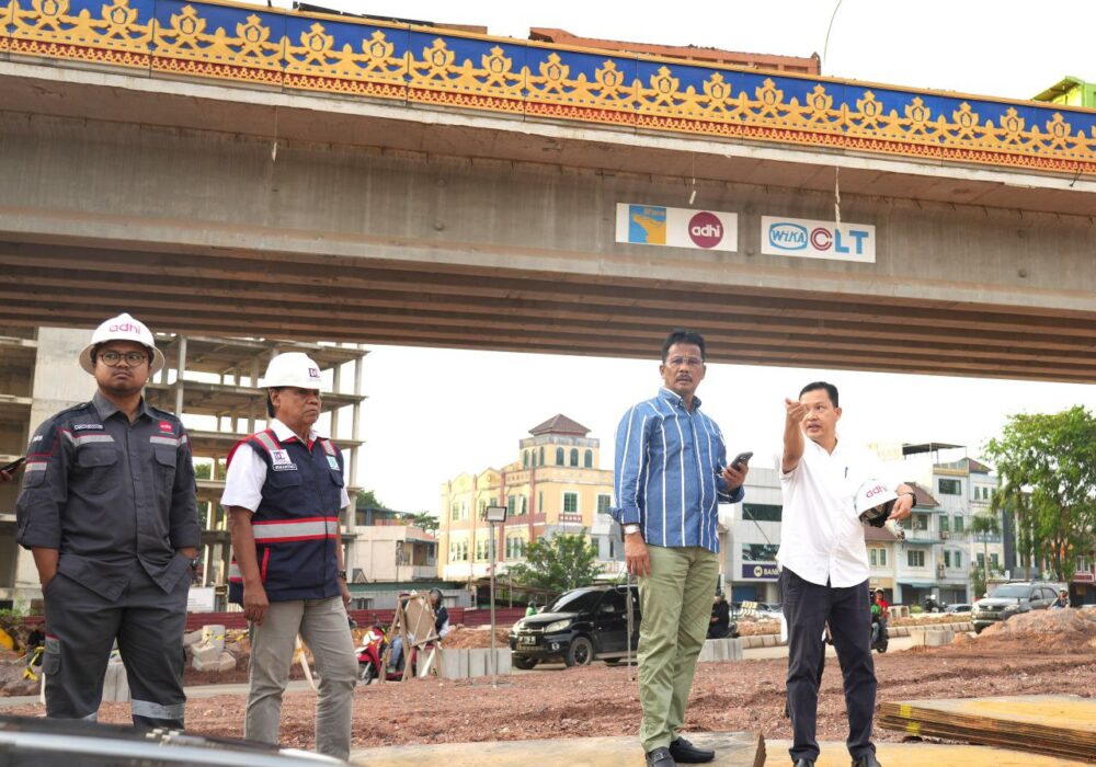 Kepala BP Batam Tinjau Proyek Flyover Laksamana Ladi, Target Selesai Akhir Tahun 2024