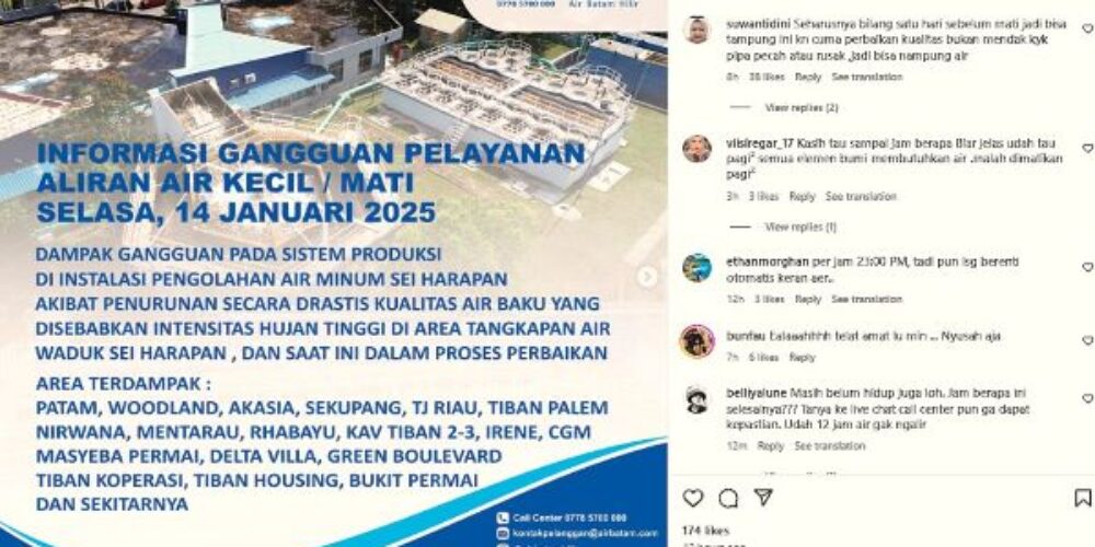 Air Tiban Mati, Warga Kesel Banget!