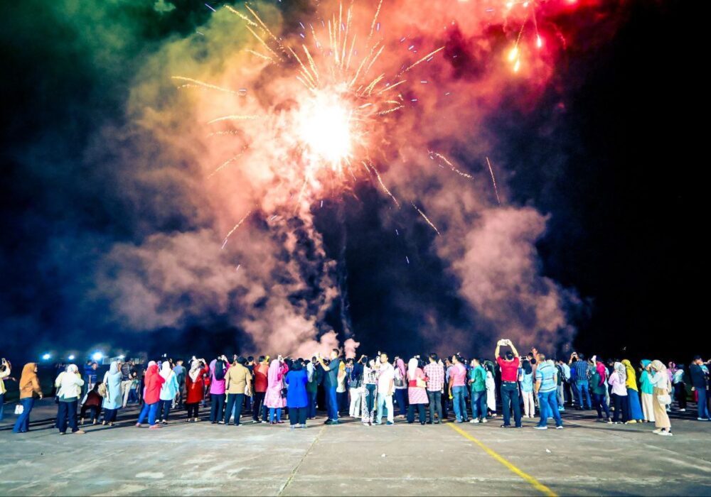 Penuh Semangat dan Kebersamaan, Lanud RSA Natuna Rayakan Pergantian Tahun 2024-2025