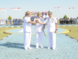 Serah Terima Jabatan Danlantamal IV Batam, Danlanal Ranai Siap Dukung Kepemimpinan Baru