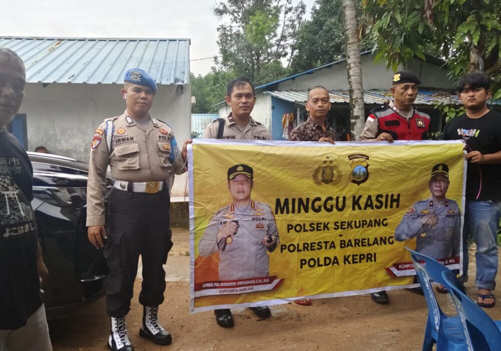 Polsek Sekupang Gelar Minggu Kasih Kamtibmas, Jalin Kedekatan dengan Masyarakat