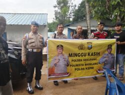 Polsek Sekupang Gelar Minggu Kasih Kamtibmas, Jalin Kedekatan dengan Masyarakat