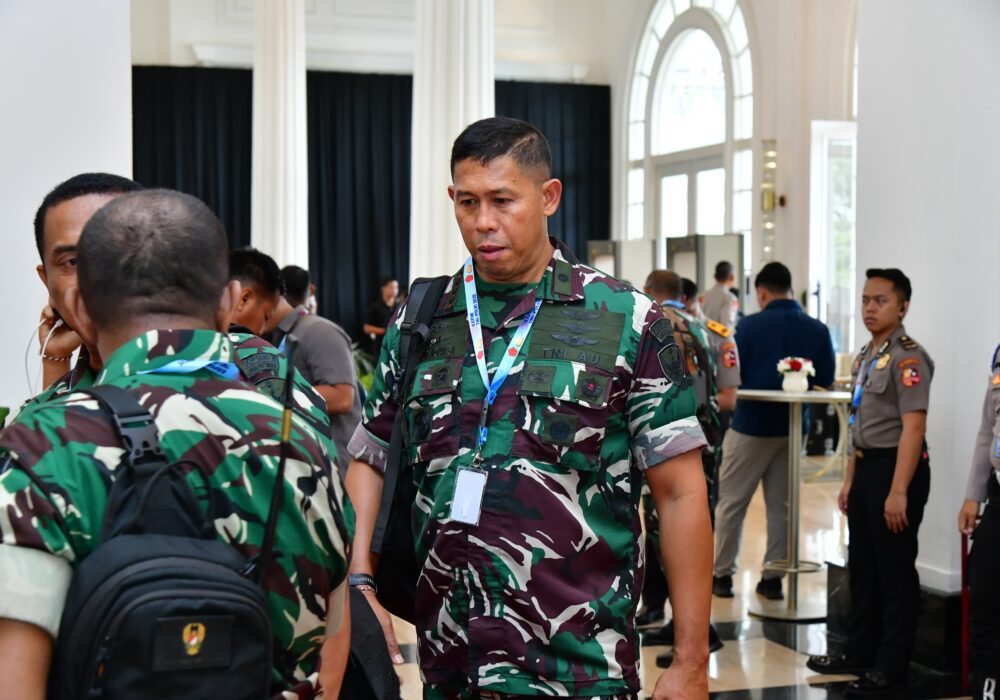 Danlanud RSA Natuna Ikuti Rapim 2025, TNI-Polri Perkuat Stabilitas Nasional