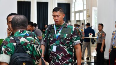 Danlanud RSA Natuna Ikuti Rapim 2025, TNI-Polri Perkuat Stabilitas Nasional