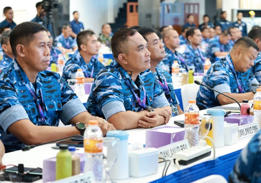 Membangun Kekuatan Udara yang Tangguh, Danlanud Raden Sadjad Natuna Hadiri Rapim TNI AU 2025