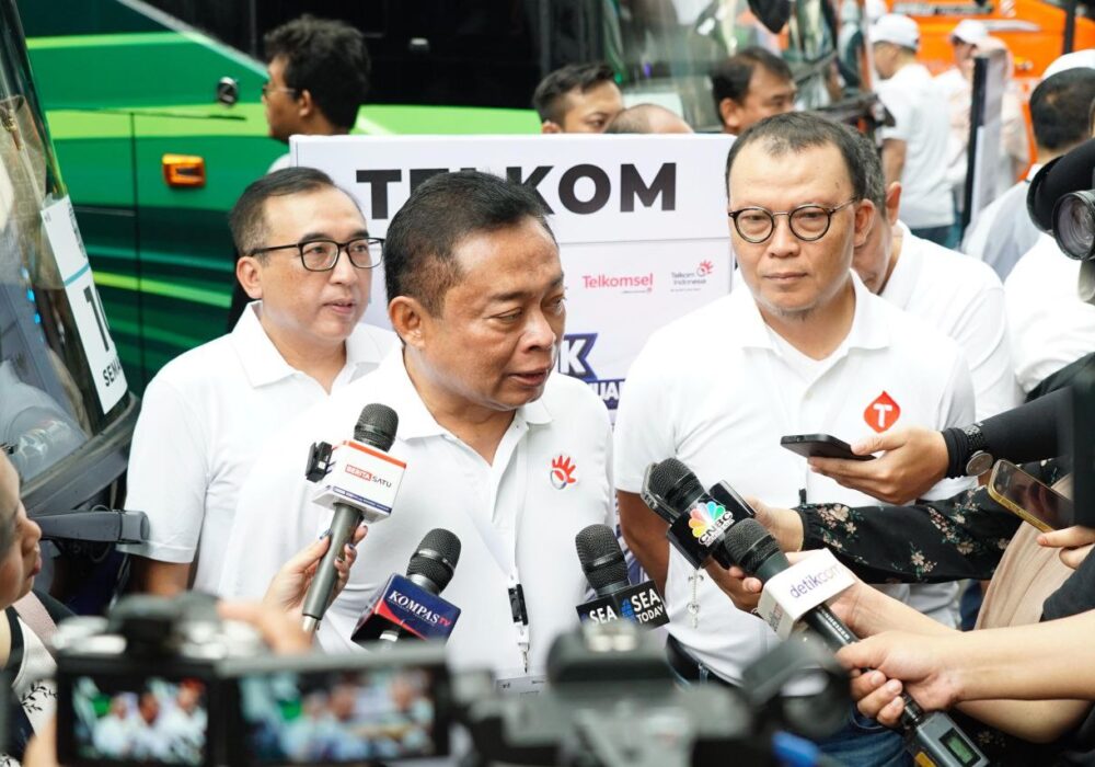 Mudik Aman Sampai Tujuan Bersama BUMN 2025: TelkomGroup Lepas Ribuan Pemudik Menuju Kampung Halaman