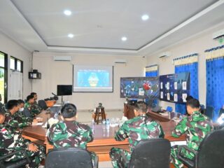 Danlanud RSA Natuna Ikuti Exit Briefing Panglima Koopsudnas: Sinergi Udara Nasional Diperkuat