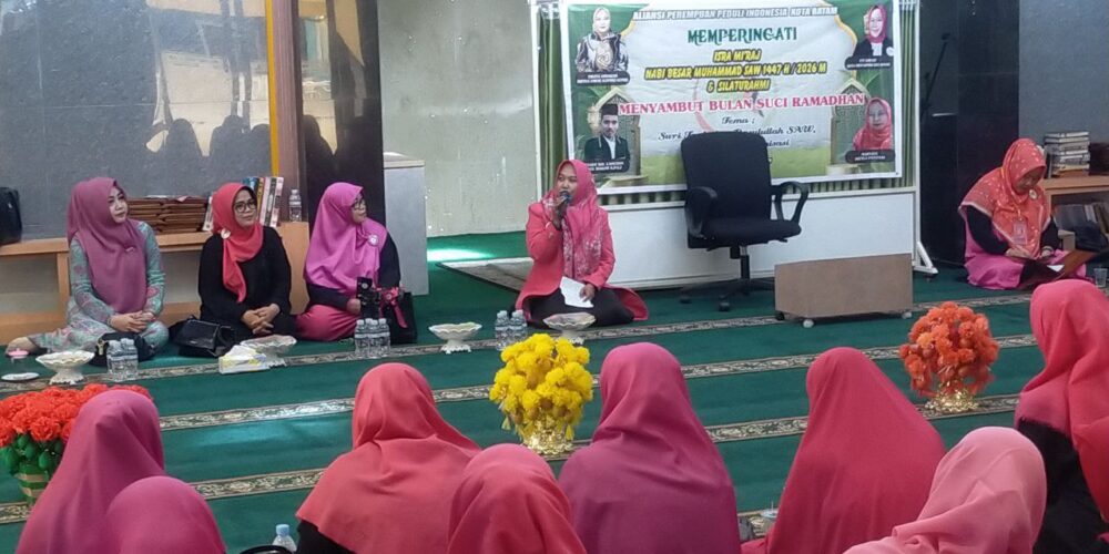 ALPPIND Kota Batam Jadikan Isra Miraj Momentum Penguatan Peran Perempuan