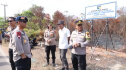 Polda Kepri Kawal Pemasangan Plank Sekolah Merah Putih di Rempang, Program Pendidikan Strategis Pemerintah Dimulai