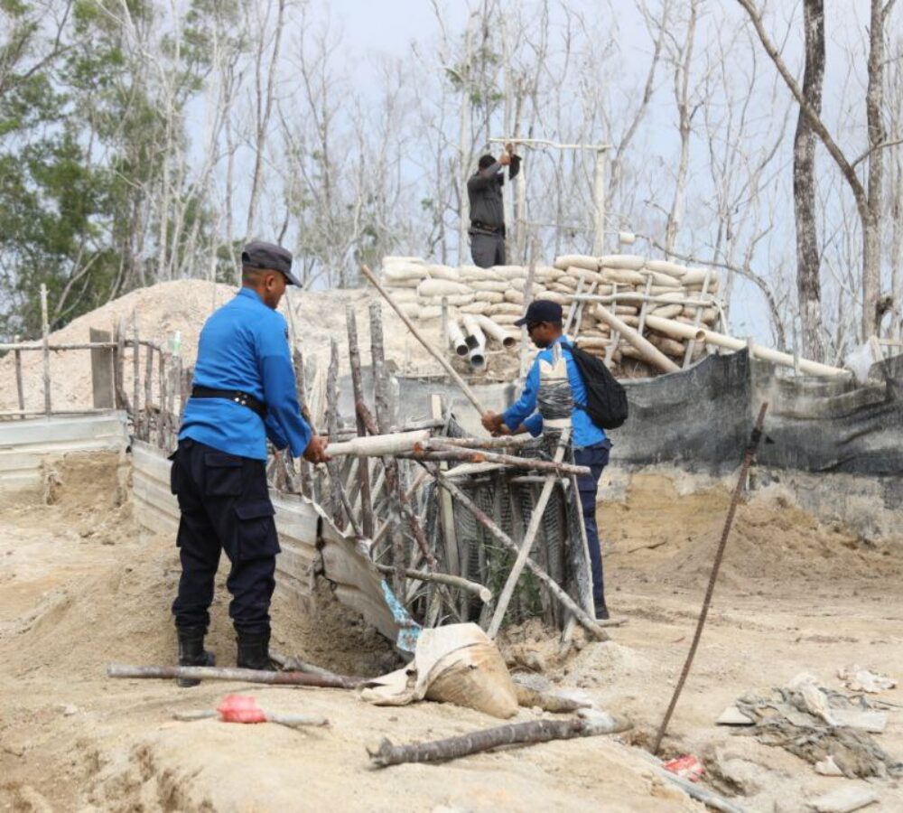 Ditpam BP Batam Bersama TNI dan Polri Tertibkan Tambang Pasir Ilegal di KKOP Bandara