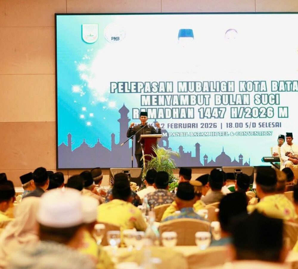Wali Kota Batam Lepas 600 Mubalig Ramadan 1447 H, Amsakar Tekankan Dakwah Sejuk dan Bangun Harmoni