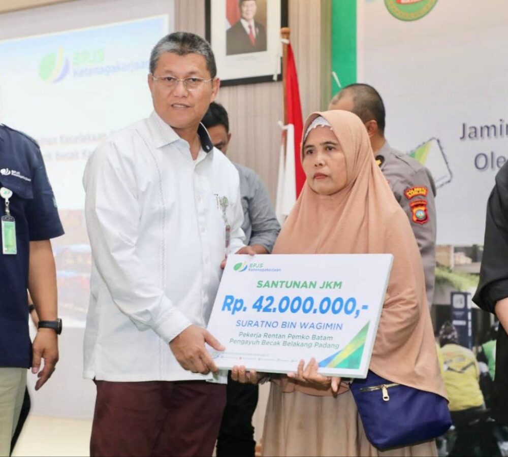 Program Prioritas Amsakar-Li Claudia, 10.285 Pekerja Rentan di Batam Terima Perlindungan BPJS Ketenagakerjaan Tahun Ini