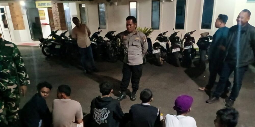 Patroli Cipkon Sekupang Tekan C3 dan Balap Liar, 16 Motor Diamankan