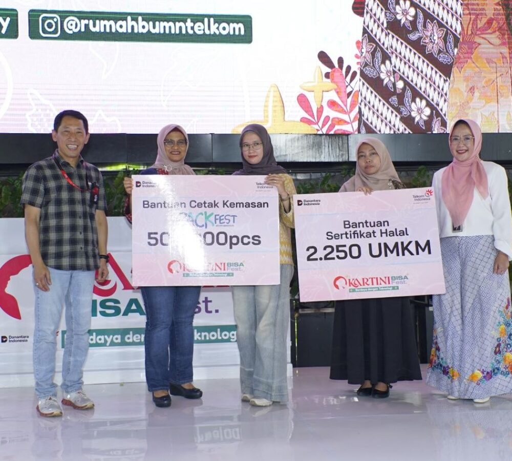 Perkuat Peran Kartini Digital, Telkom Dorong UMKM Perempuan Tembus Pasar Lebih Luas