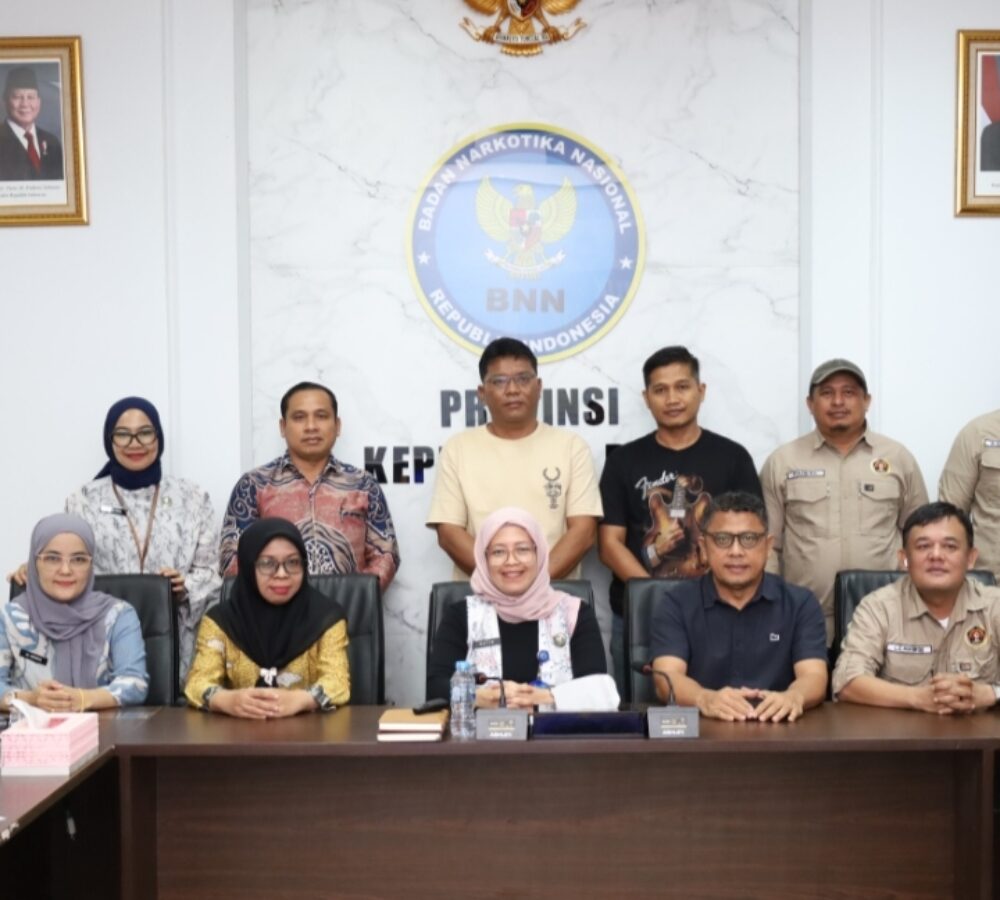 PWI Kepri Perkuat Sinergi dengan BNNP, Siap Jadi Garda Terdepan Edukasi Anti Narkoba