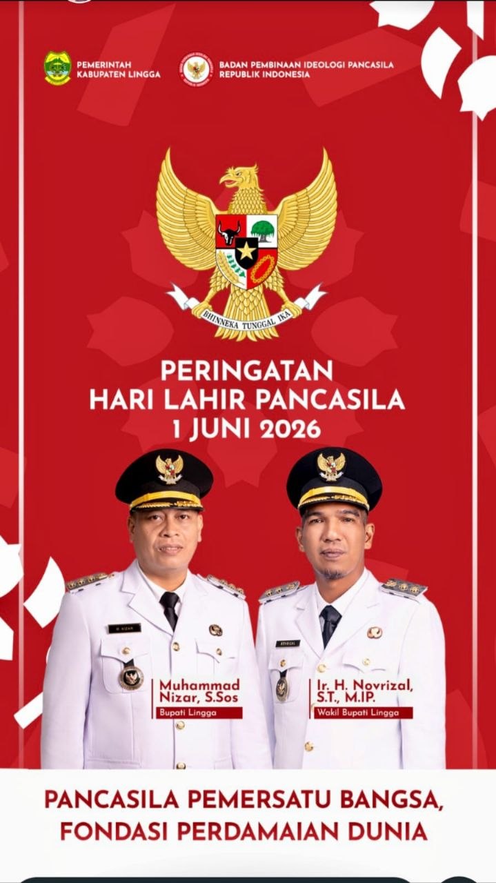 Salam Idul Fitri Pemkab Lingga