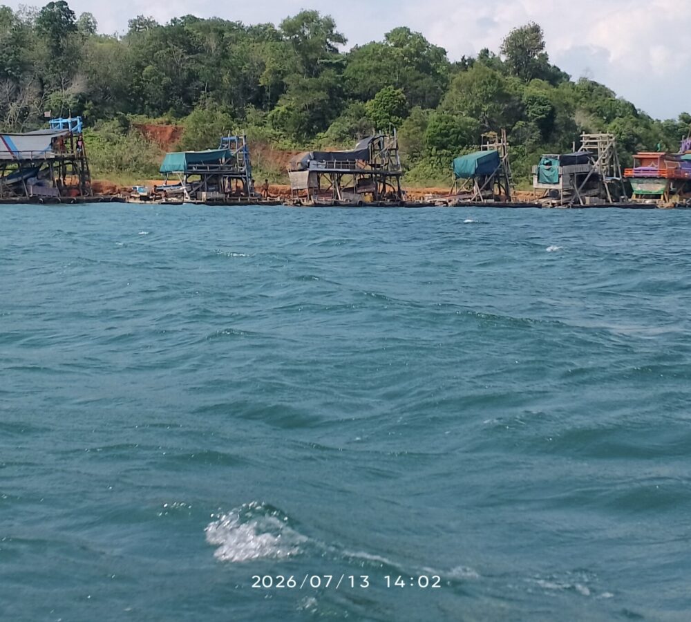 Geger! Sembilan Mesin TI Timah Berjejer di Pulau Selayar, Dugaan Aktivitas Ilegal Mencuat