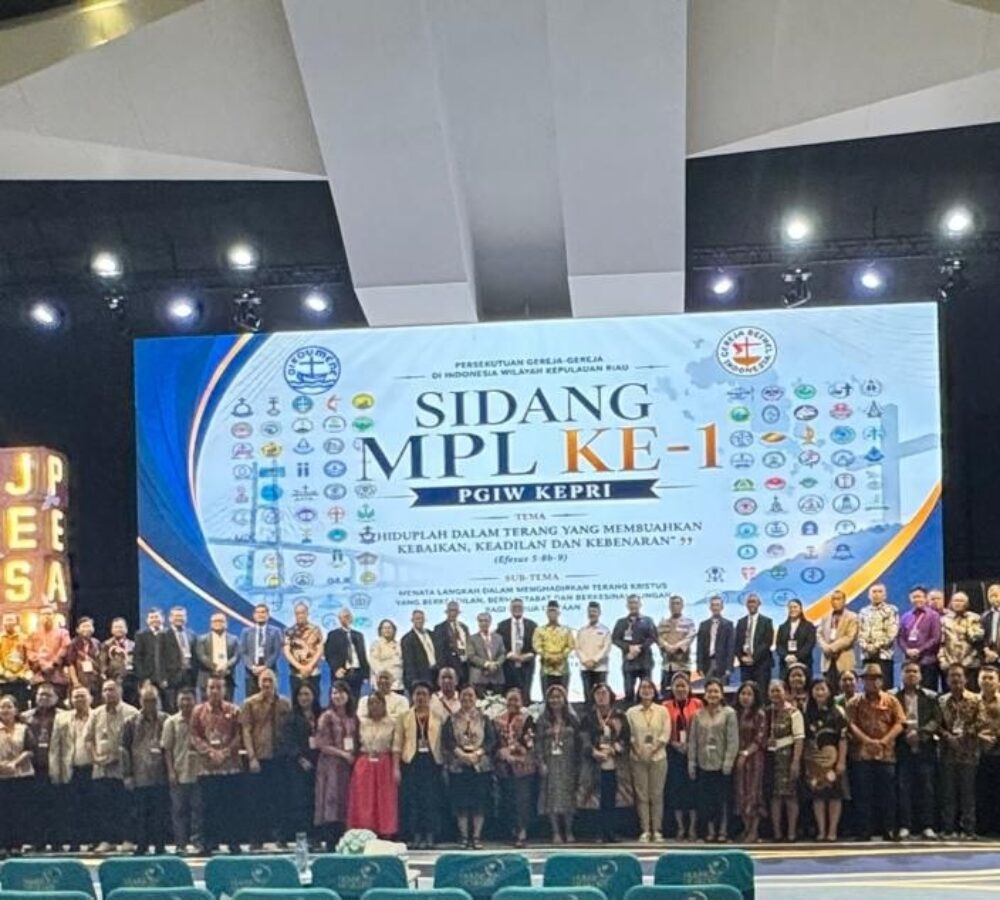 Sidang MPL I PGIW Kepulauan Riau Tetapkan Program Strategis 2026, Perkuat Pelayanan Oikumenis dan Kepedulian Sosial