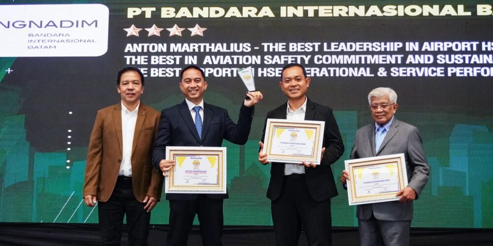 Sabet 3 Penghargaan IQSA 2026, PT BIB Perkuat Posisi Bandara Hang Nadim Batam Berstandar Global