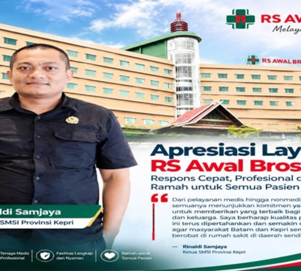 Ketua SMSI Kepri Apresiasi Pelayanan RS Awal Bros Batam, Nilai Respons Medis Cepat dan Profesional
