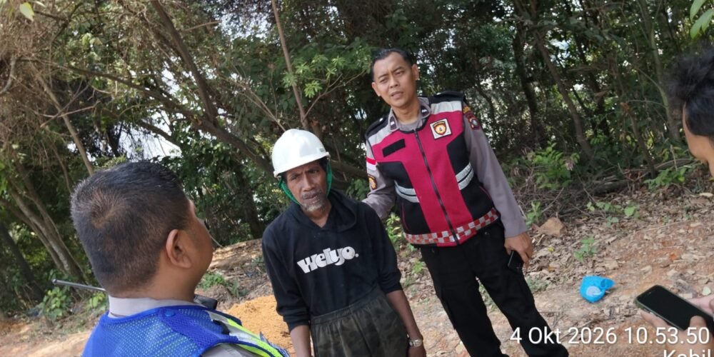 Resahkan Pengendara di Punggur, Pria Diduga ODGJ Lempar Kendaraan Diamankan Polsek Nongsa